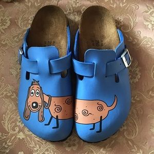 Birkenstock Dog Design Shoes Euro Size 39